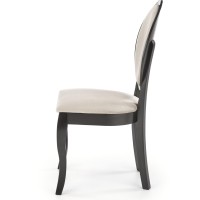 VELO καρέκλα τραπεζαρίας, μαύρο/μπεζ 44/53/96/47 cm 2010001182580