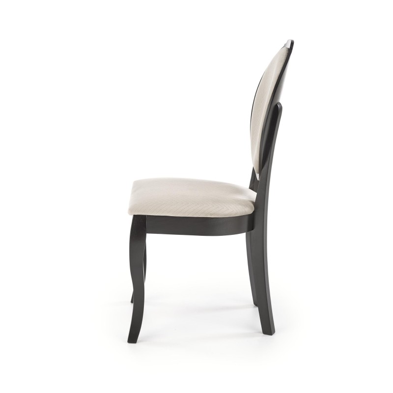VELO καρέκλα τραπεζαρίας, μαύρο/μπεζ 44/53/96/47 cm 2010001182580