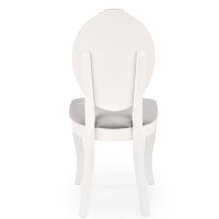 VELO Καρέκλα Τραπεζαρίας, λευκό/γκρι 44/53/96cm