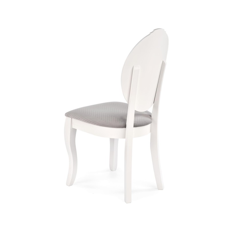 VELO Καρέκλα Τραπεζαρίας, λευκό/γκρι 44/53/96cm