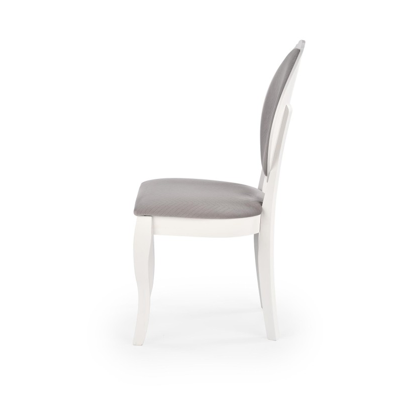 VELO Καρέκλα Τραπεζαρίας, λευκό/γκρι 44/53/96cm