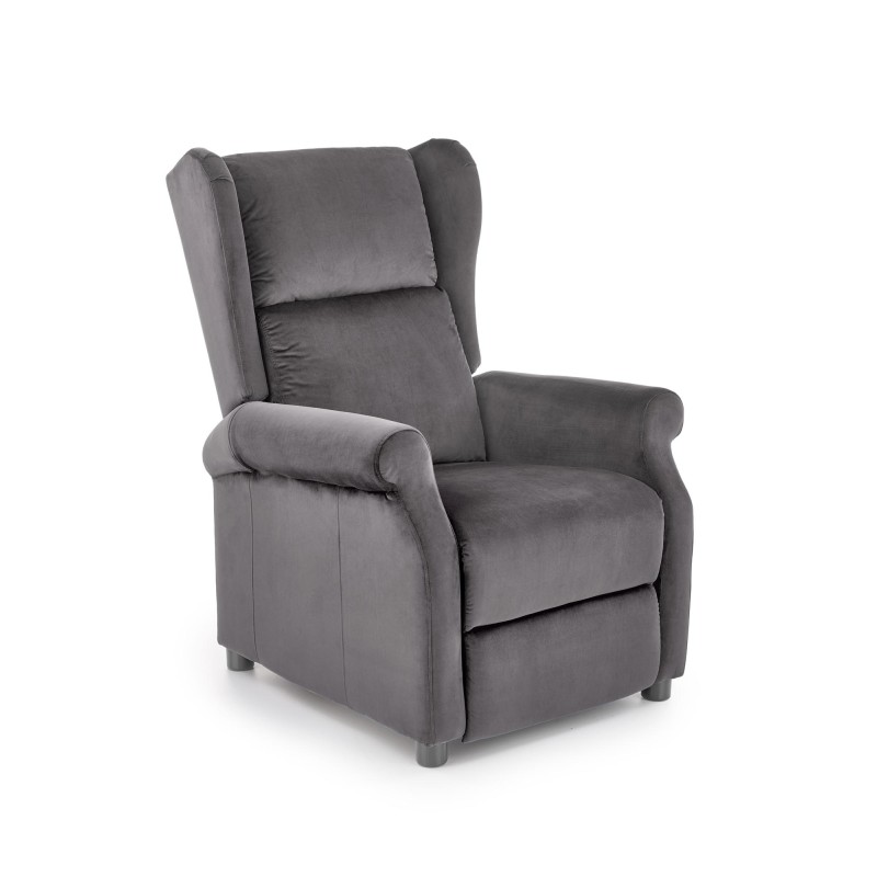 AGUSTIN 2 πολυθρόνα relax γκρι 75/92-160/107-83/45 cm διαστάσεις: 75/92-160/107-83/45 cm 2010001183464
