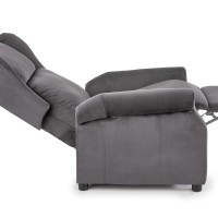 AGUSTIN 2 πολυθρόνα relax γκρι 75/92-160/107-83/45 cm διαστάσεις: 75/92-160/107-83/45 cm 2010001183464