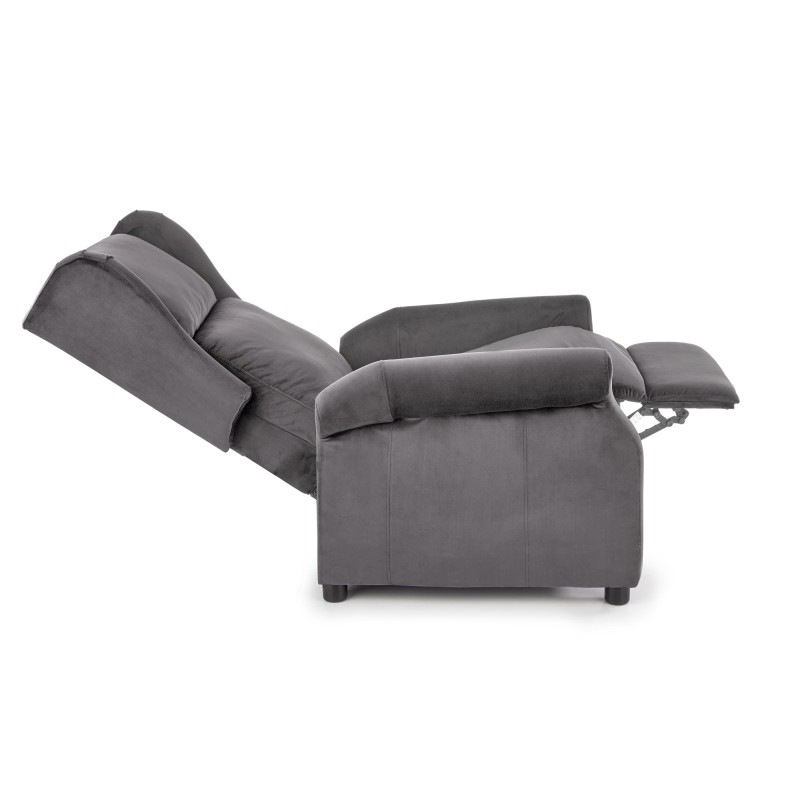AGUSTIN 2 πολυθρόνα relax γκρι 75/92-160/107-83/45 cm διαστάσεις: 75/92-160/107-83/45 cm 2010001183464