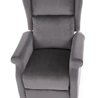 AGUSTIN 2 πολυθρόνα relax γκρι 75/92-160/107-83/45 cm διαστάσεις: 75/92-160/107-83/45 cm 2010001183464