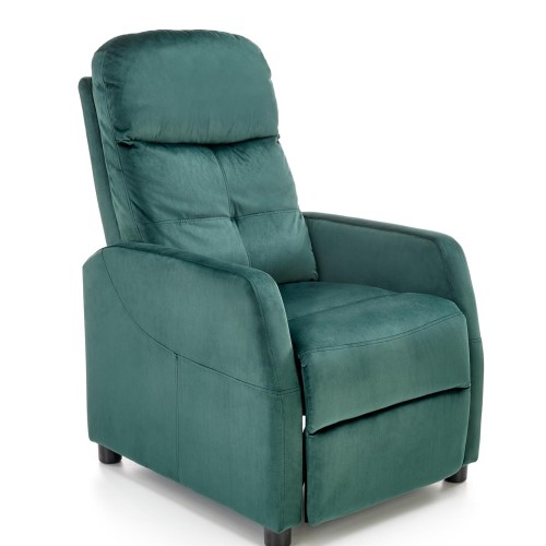FELIPE 2 Πολυθρόνα relax σκούρο πράσινο 64/84-135/103-76/48 cm 2010001183556