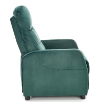 FELIPE 2 Πολυθρόνα relax σκούρο πράσινο 64/84-135/103-76/48 cm 2010001183556