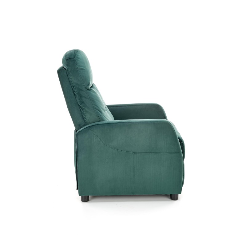 FELIPE 2 Πολυθρόνα relax σκούρο πράσινο 64/84-135/103-76/48 cm 2010001183556