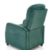 FELIPE 2 Πολυθρόνα relax σκούρο πράσινο 64/84-135/103-76/48 cm 2010001183556