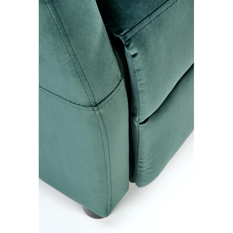 FELIPE 2 Πολυθρόνα relax σκούρο πράσινο 64/84-135/103-76/48 cm 2010001183556