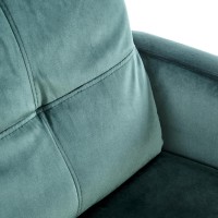 FELIPE 2 Πολυθρόνα relax σκούρο πράσινο 64/84-135/103-76/48 cm 2010001183556