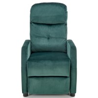 FELIPE 2 Πολυθρόνα relax σκούρο πράσινο 64/84-135/103-76/48 cm 2010001183556
