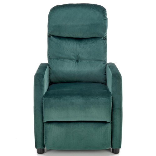 FELIPE 2 Πολυθρόνα relax σκούρο πράσινο 64/84-135/103-76/48 cm 2010001183556