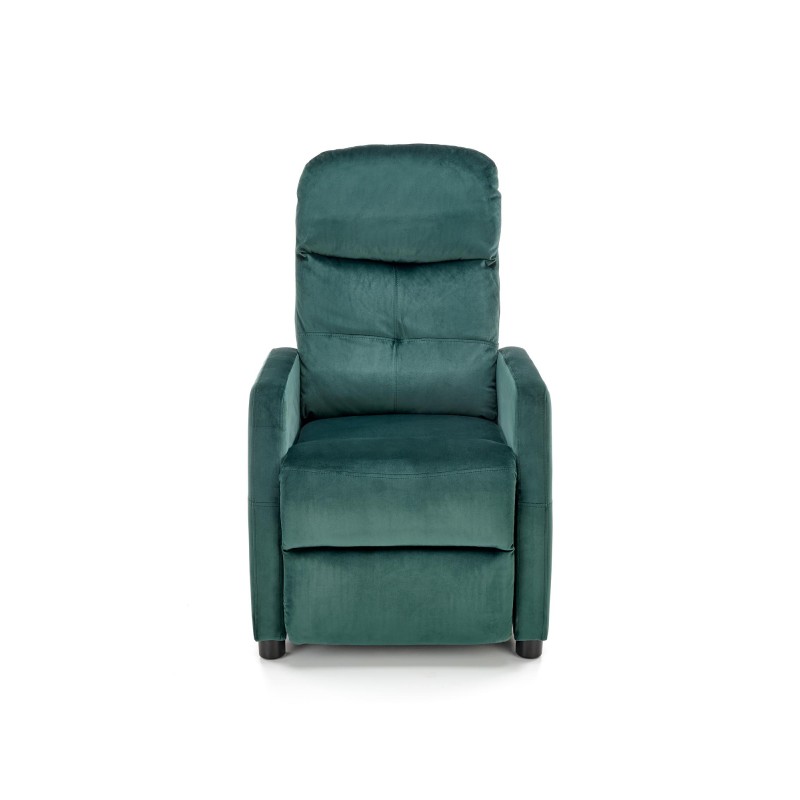FELIPE 2 Πολυθρόνα relax σκούρο πράσινο 64/84-135/103-76/48 cm 2010001183556