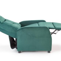 FELIPE 2 Πολυθρόνα relax σκούρο πράσινο 64/84-135/103-76/48 cm 2010001183556