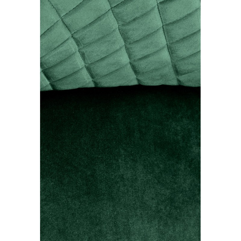 H103 Σκαμπό μπαρ σκούρο πράσινο 55x55x92cm
