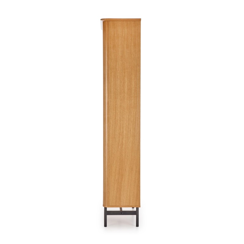 SMART REG-1 βιβλιοθήκη φυσική δρυς/μαύρο 97/37/196 cm 2010001187745