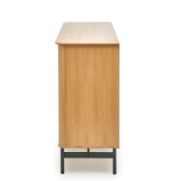 SMART KM-1 μπουφές  φυσική δρυς/μαύρο 167/44/93 cm 2010001187769