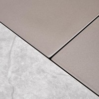VALENTINO Τραπέζι Τραπεζαρίας  με επέκταση ανοιχτό γκρι/χρυσό 160-220/90/76 cm