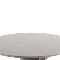 Τραπέζι MUSCAT επεκτεινόμενο γκρι 120-160/120/76 cm 2010001188247