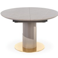 Τραπέζι MUSCAT επεκτεινόμενο γκρι 120-160/120/76 cm 2010001188247