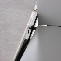Τραπέζι MUSCAT επεκτεινόμενο γκρι 120-160/120/76 cm 2010001188247