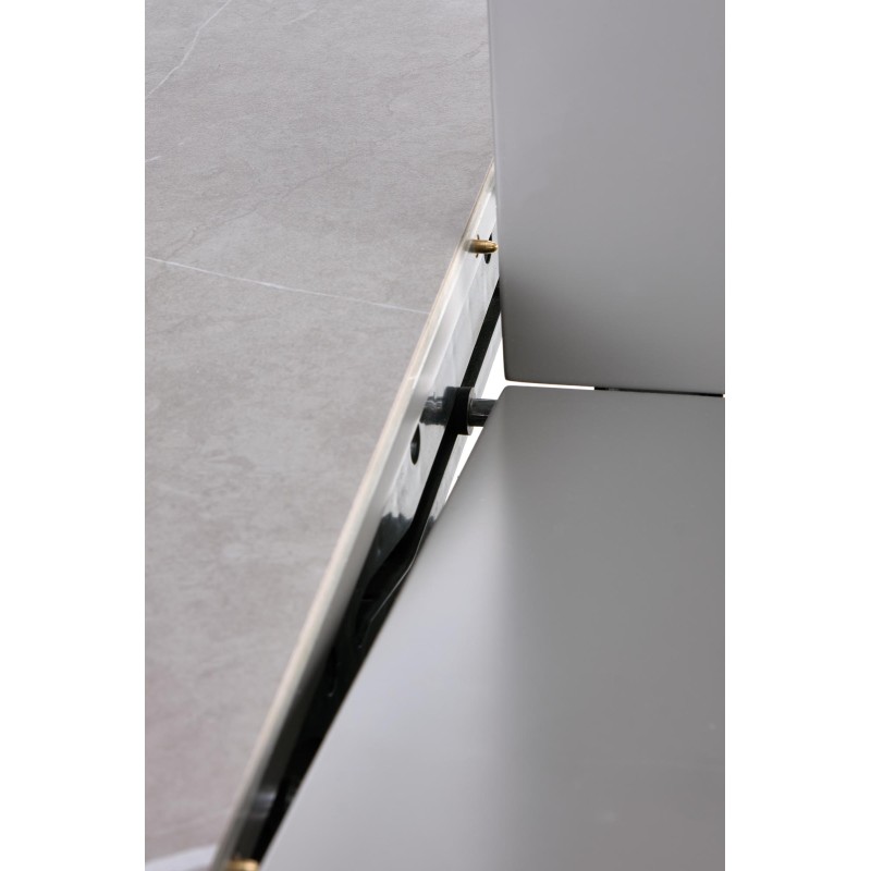 Τραπέζι MUSCAT επεκτεινόμενο γκρι 120-160/120/76 cm 2010001188247