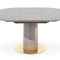 Τραπέζι MUSCAT επεκτεινόμενο γκρι 120-160/120/76 cm 2010001188247