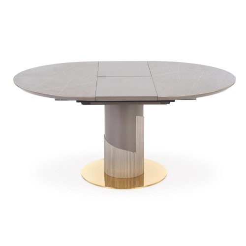 Τραπέζι MUSCAT επεκτεινόμενο γκρι 120-160/120/76 cm 2010001188247