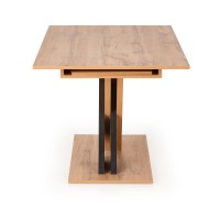 XARELTO τραπέζι votan δρυς/μαύρο 130-175/85/76 cm 2010001188360