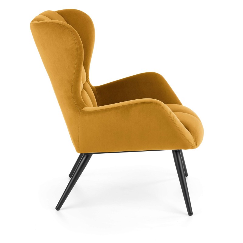 TYRION l. Πολυθρόνα, μουσταρδί 75x86x91 με ύψος καθίσματος 48 cm 2010001189770
