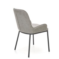 K481 Καρέκλα γκρι 54x60x83 με ύψος καθίσματος 48 cm