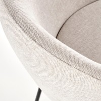 K482 Καρέκλα σε μπεζ απόχρωση διαστάσεις: 61/59/78 και ύψος καθίσματος 49 cm