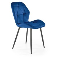 K453 Καρέκλα: σκούρο μπλε : 48x53x86cm με ύψος καθίσματος 50 cm