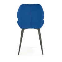 K453 Καρέκλα: σκούρο μπλε : 48x53x86cm με ύψος καθίσματος 50 cm