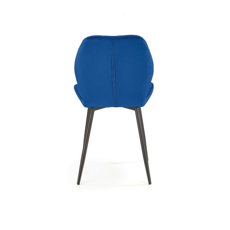 K453 Καρέκλα: σκούρο μπλε : 48x53x86cm με ύψος καθίσματος 50 cm