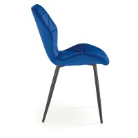 K453 Καρέκλα: σκούρο μπλε : 48x53x86cm με ύψος καθίσματος 50 cm