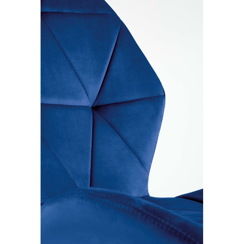 K453 Καρέκλα: σκούρο μπλε : 48x53x86cm με ύψος καθίσματος 50 cm