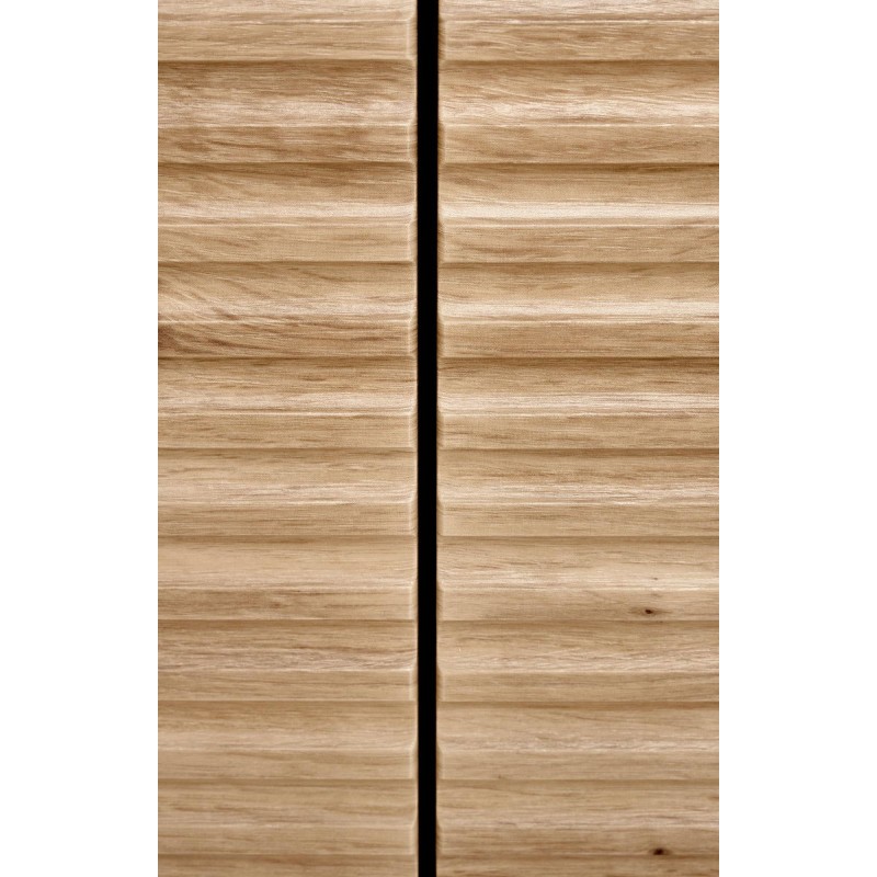MURANO KM-1 μπουφές δρυς/μαύρο 160/40/86 cm 2010001191056