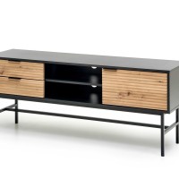 MURANO RTV-1 βάση τηλεόρασης artisan δρυς/μαύρο 150/40/61 cm 2010001191124