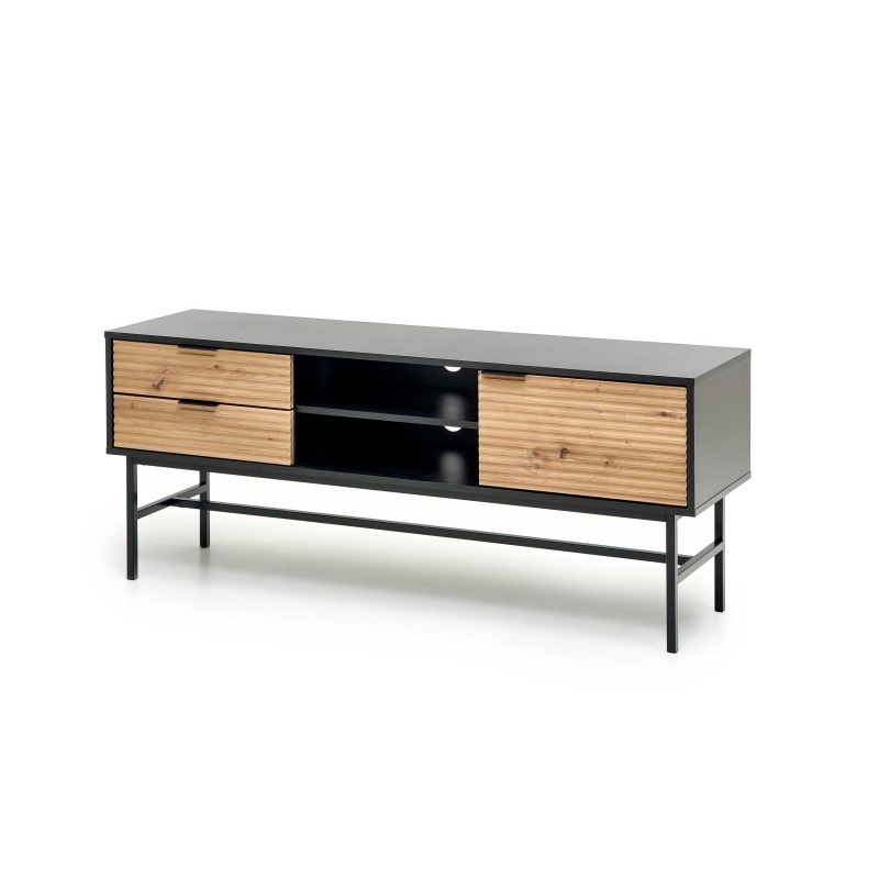 MURANO RTV-1 βάση τηλεόρασης artisan δρυς/μαύρο 150/40/61 cm 2010001191124
