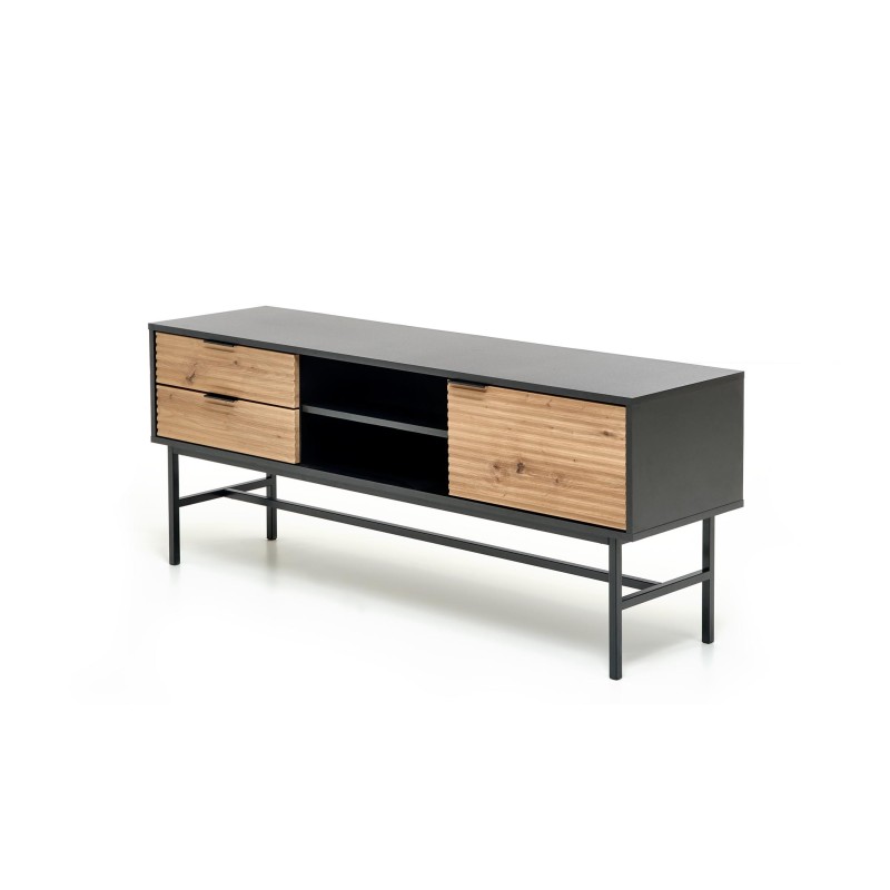 MURANO RTV-1 βάση τηλεόρασης artisan δρυς/μαύρο 150/40/61 cm 2010001191124