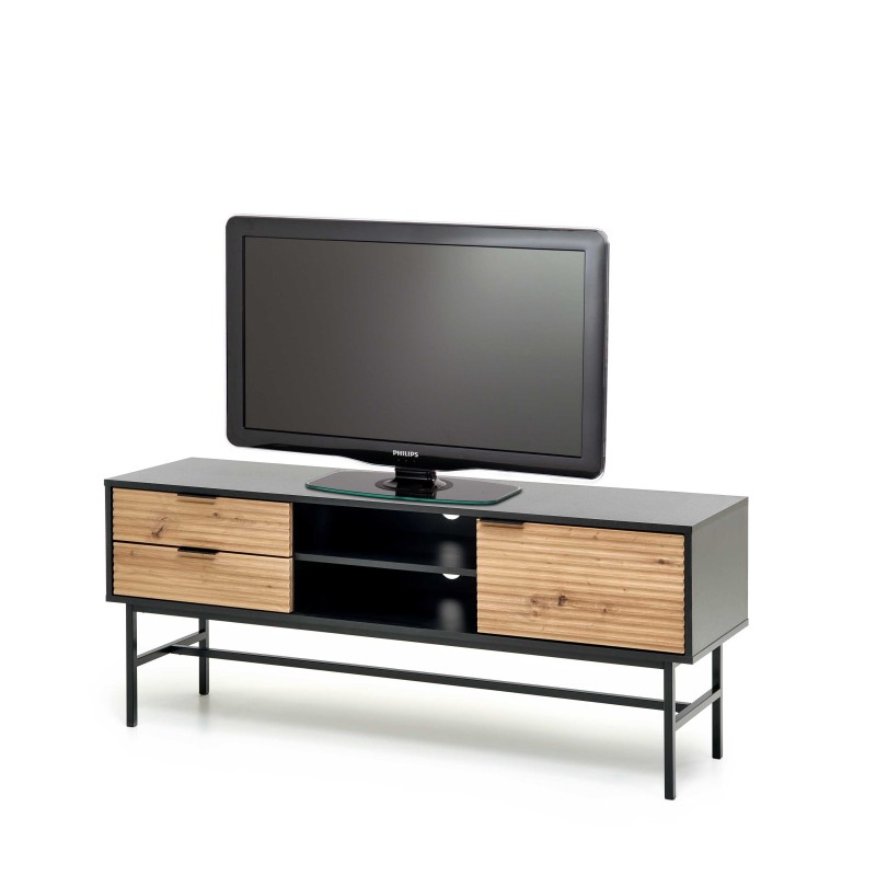 MURANO RTV-1 βάση τηλεόρασης artisan δρυς/μαύρο 150/40/61 cm 2010001191124