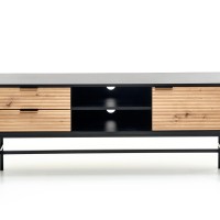 MURANO RTV-1 βάση τηλεόρασης artisan δρυς/μαύρο 150/40/61 cm 2010001191124