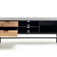 MURANO RTV-1 βάση τηλεόρασης artisan δρυς/μαύρο 150/40/61 cm 2010001191124