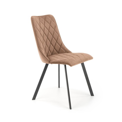 Καρέκλα K450, μπεζ διαστάσεις: 44/58/85cm με ύψος καθίσματος 47 cm