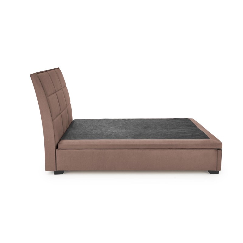 CONTINENTAL 2 160 Κρεβάτι με αποθηκευτικό χώρο σε μπεζ (για στρώμα 160x200cm)