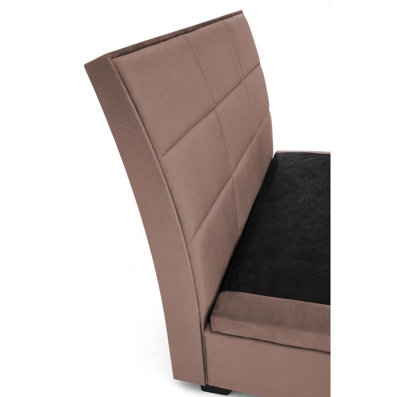 CONTINENTAL 2 160 Κρεβάτι με αποθηκευτικό χώρο σε μπεζ (για στρώμα 160x200cm)