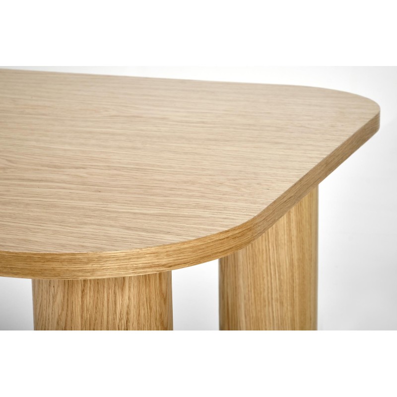 Τραπέζι προέκτασης ELEFANTE RECTANGLE, φυσική δρυς 160-240x100x77Y 2010001194248