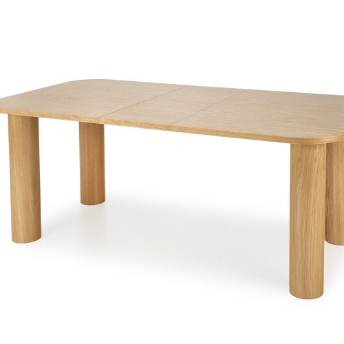 Τραπέζι προέκτασης ELEFANTE RECTANGLE, φυσική δρυς 160-240x100x77Y 2010001194248
